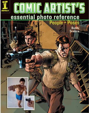Comic Artist's Essential Photo Reference: People & Poses book cover image