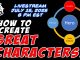 Create great characters header