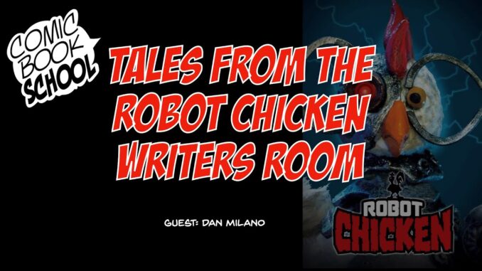 Robot Chicken Dan Milano Kevin Shinick Header Robot Chicken Kevin Shinick and Dan Milano Header