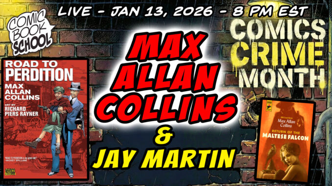 Max A Collins and Jay Martin Header
